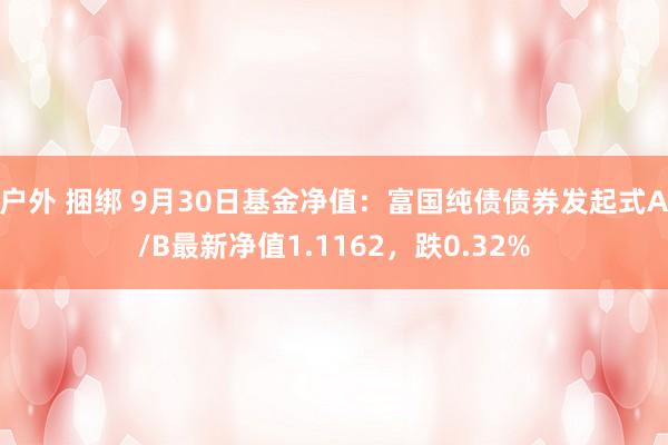 户外 捆绑 9月30日基金净值：富国纯债债券发起式A/B最新净值1.1162，跌0.32%