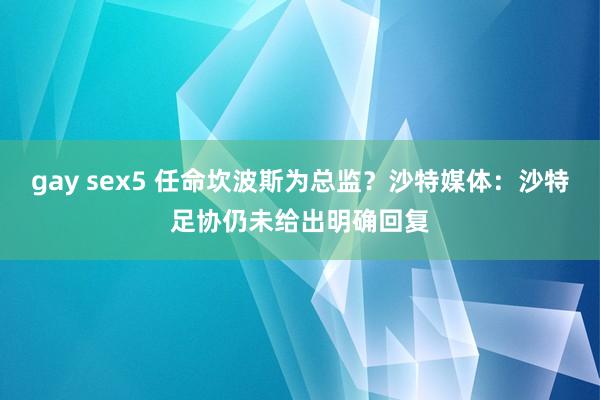 gay sex5 任命坎波斯为总监？沙特媒体：沙特足协仍未给出明确回复