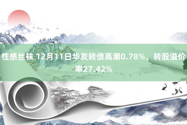 性感丝袜 12月11日华友转债高潮0.78%，转股溢价率27.42%