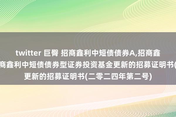 twitter 巨臀 招商鑫利中短债债券A，招商鑫利中短债债券C: 招商鑫利中短债债券型证券投资基金更新的招募证明书(二零二四年第二号)